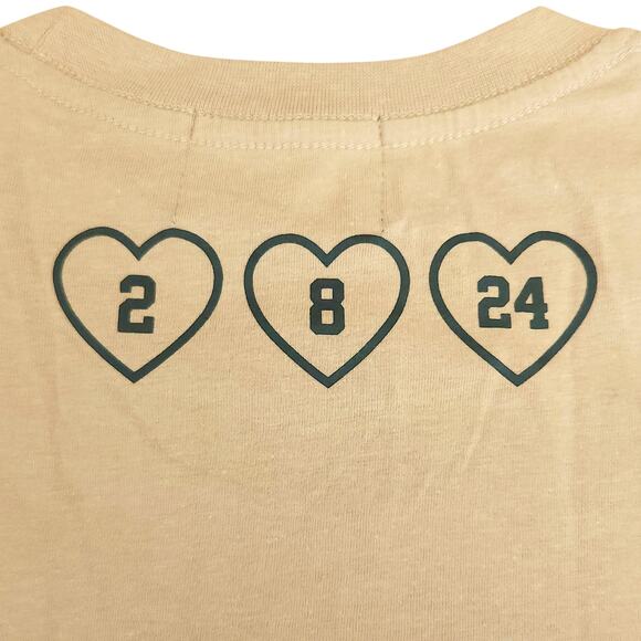 MAMBA AND MAMBACITA Sports Foundation Kobe Desert Sand Logo t-shirt tee Sz M NEW - Picture 4 of 6